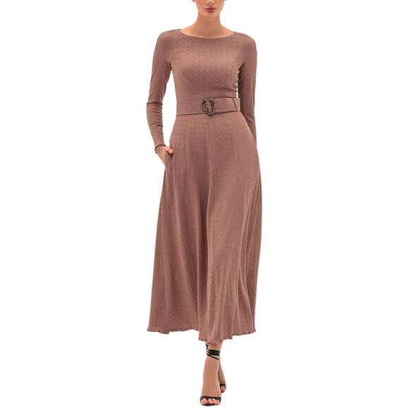 Bgl WomensMaxi Dress, Tan